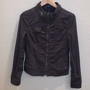 Express dark gray jacket.  Size small